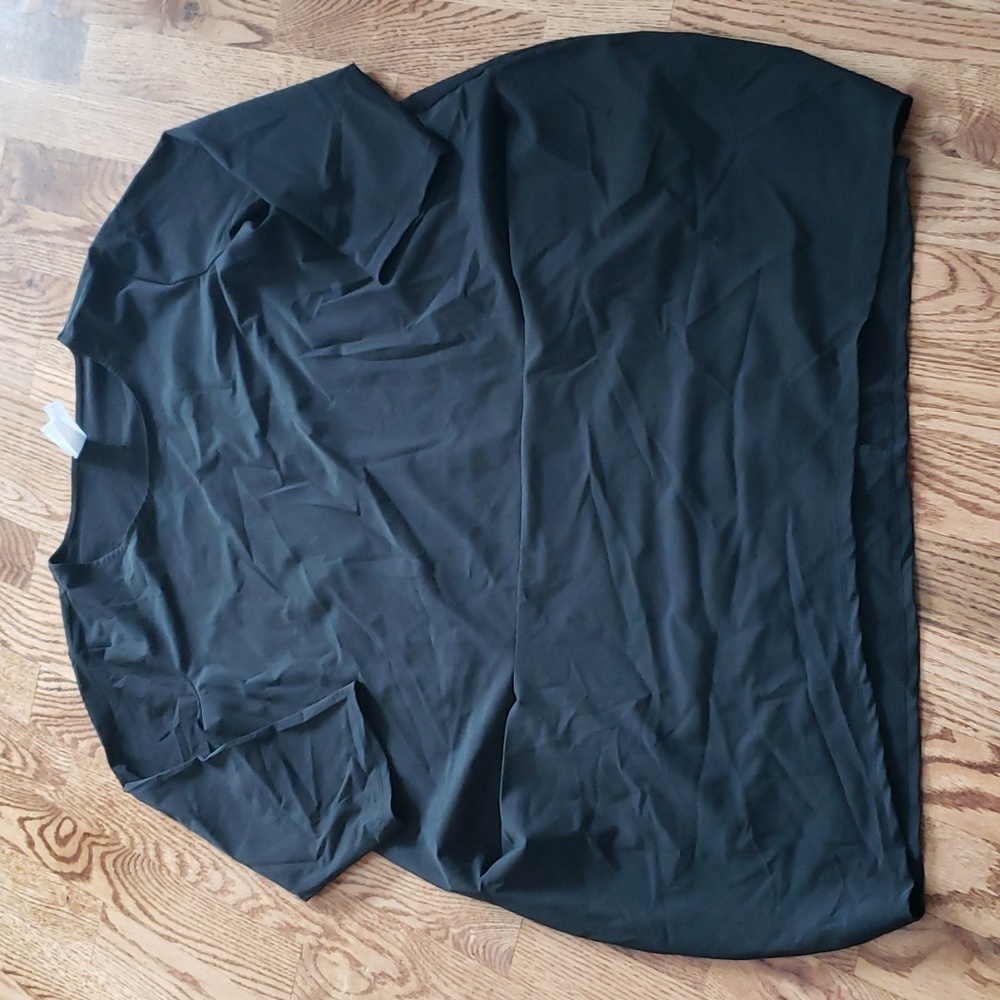 (S) Marla Wynne Soft Stretchy Long Top Loose Fit with Pockets Versatile Soft